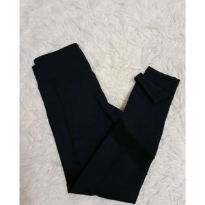 Workout Empire Black Mesh Leggings sz M